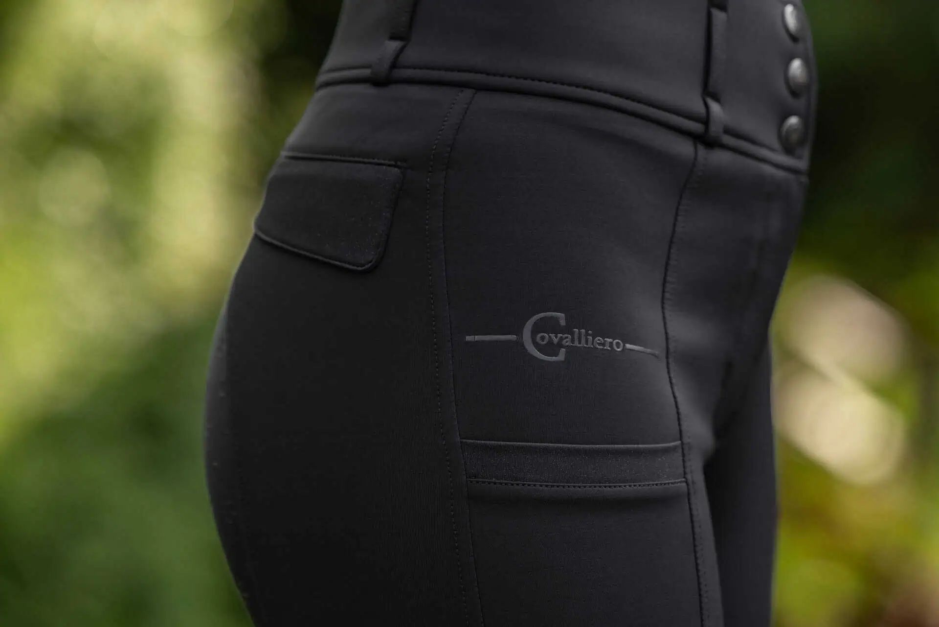Covalliero HighWaist Lovaglónadrág fekete, 34-es méret