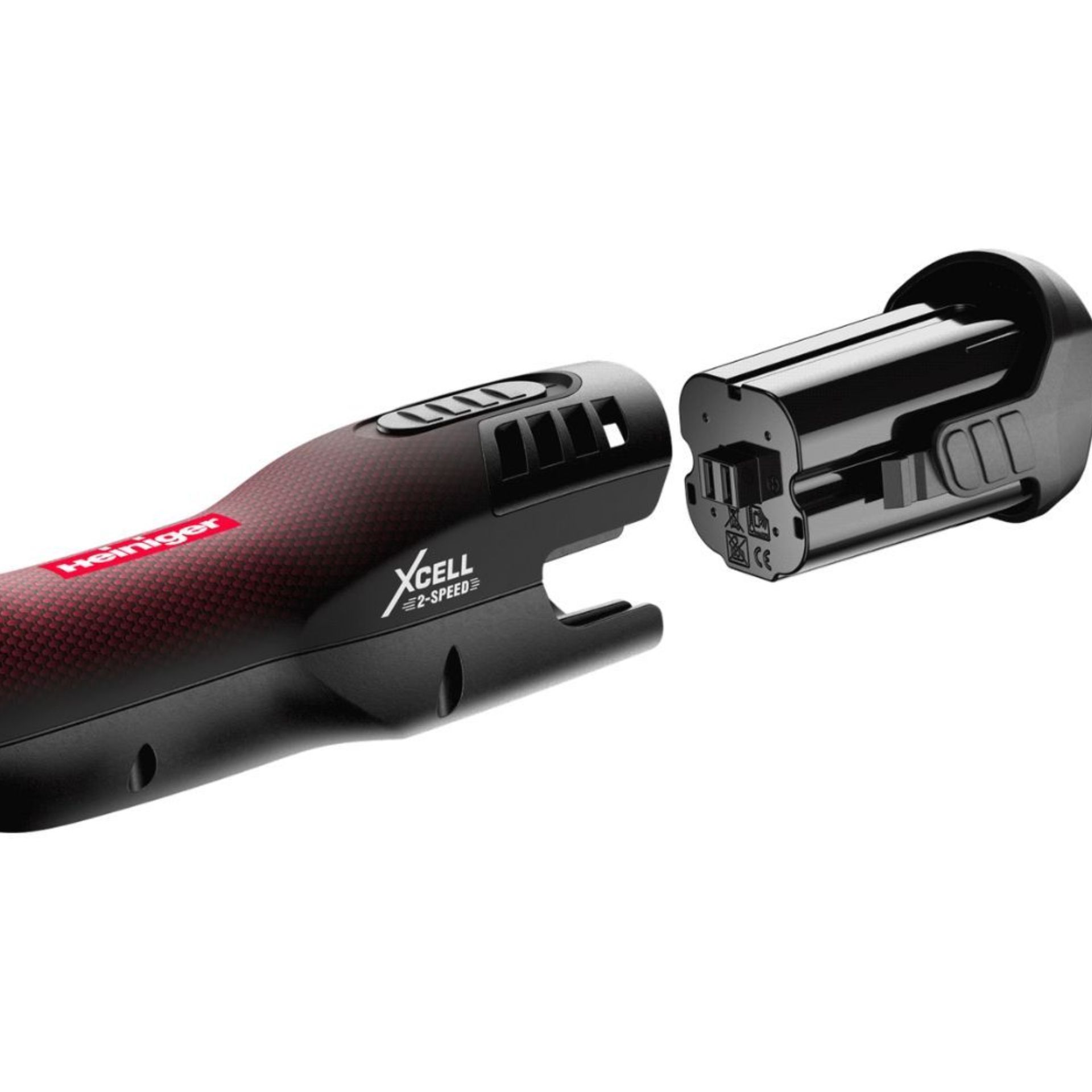 Heiniger Mașină de tuns oi XCELL 2-Viteze, 2 Acumulatori, accesoriu