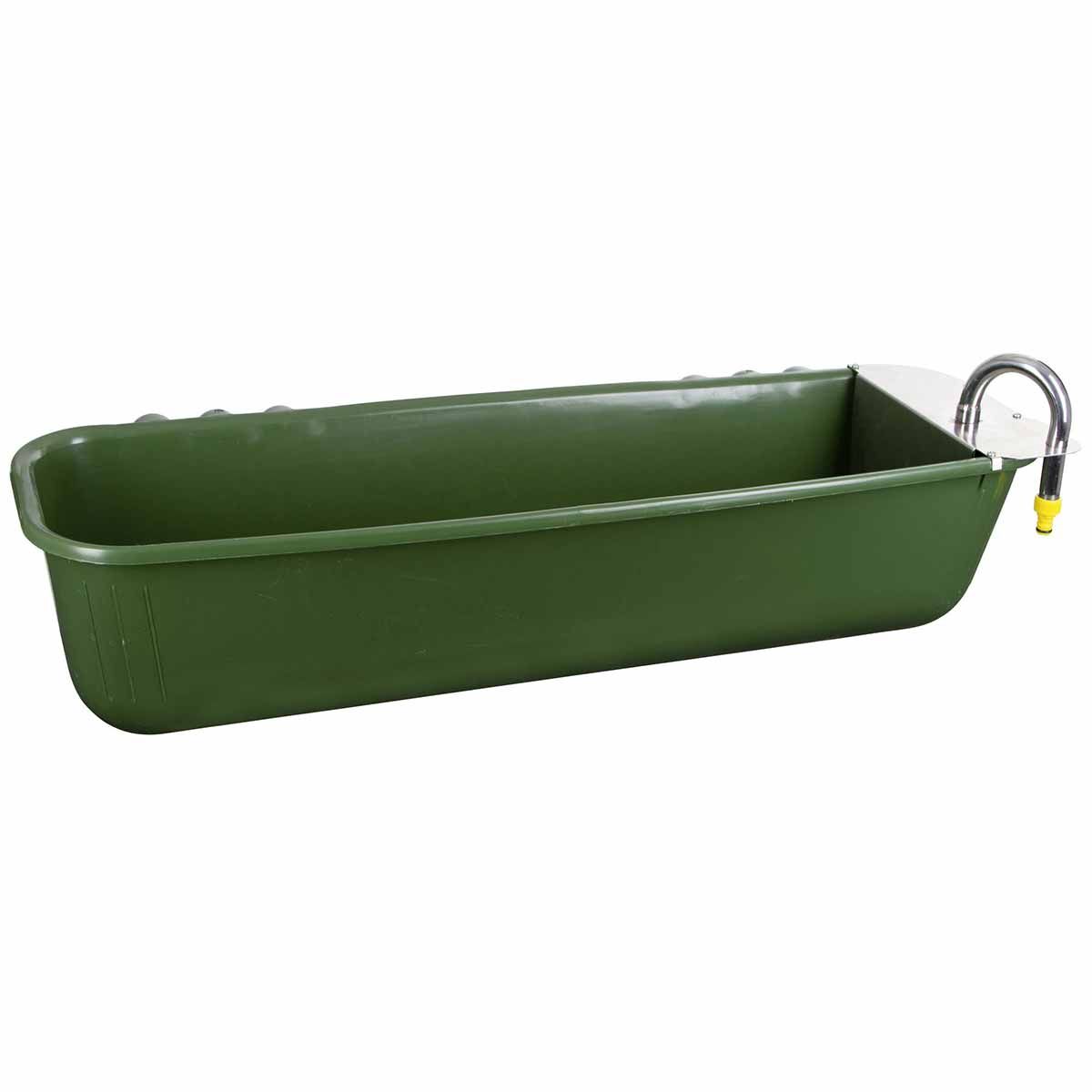 Långt matningstråg med flottörinsats