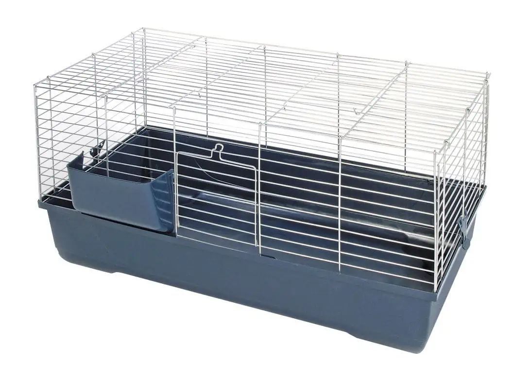 Cage à rongeurs Kerbl Gabbia Baldo avec grille pliable, 100 x 53 x 46 cm