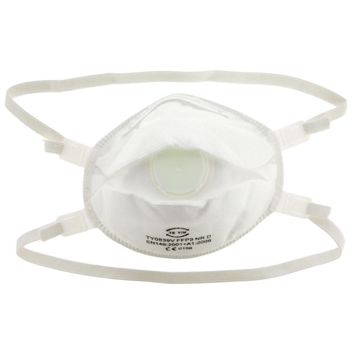 Kerbl Masque anti-poussière fine FFP3 NR D avec valve, 10 pièces