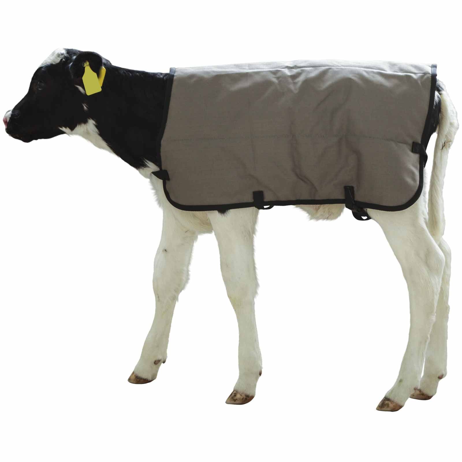 Kerbl Kalvtäcke Ripstop, rivfast och vattentät termofilt, sidovy