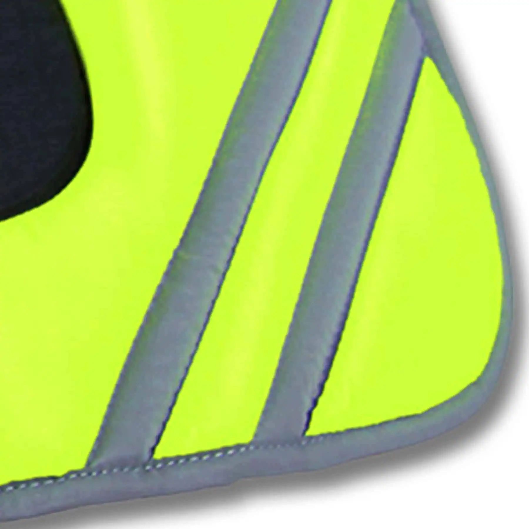 Waldhausen HI VIZ Reflex Saddle Pad, Neon Yellow, Versatility Size, detail view