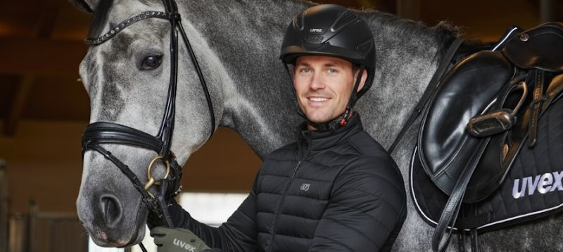 Casque d'équitation pour hommes Uvex
