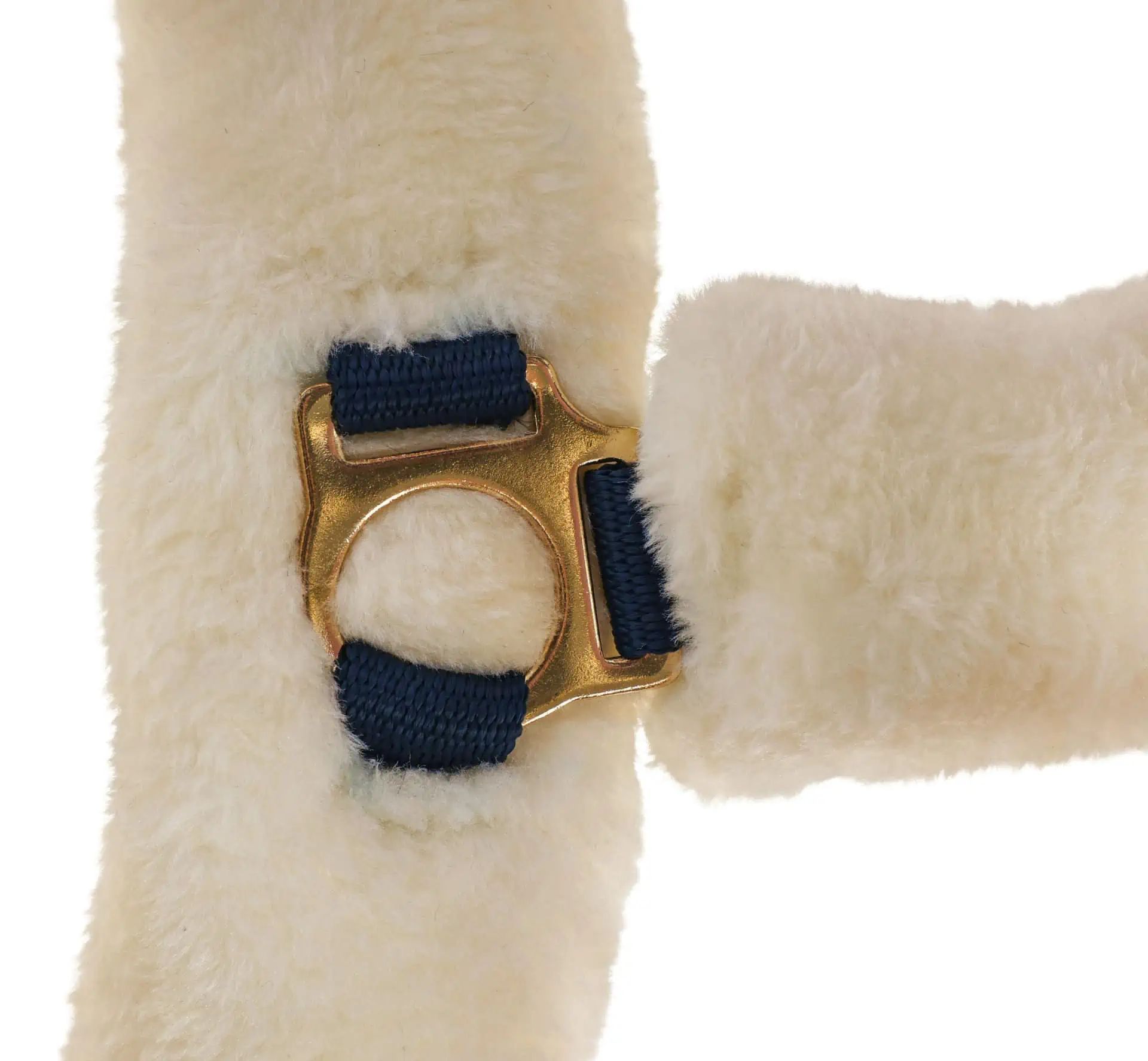 Covalliero Grimma SuperSoft med Fuskpäls, Justerbar, detaljbild, förslutning