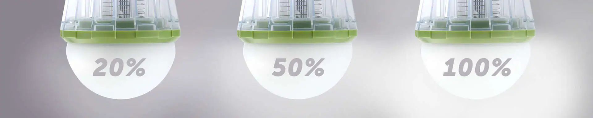 LED Solar Campinglampe Anti-Moskito neongrün