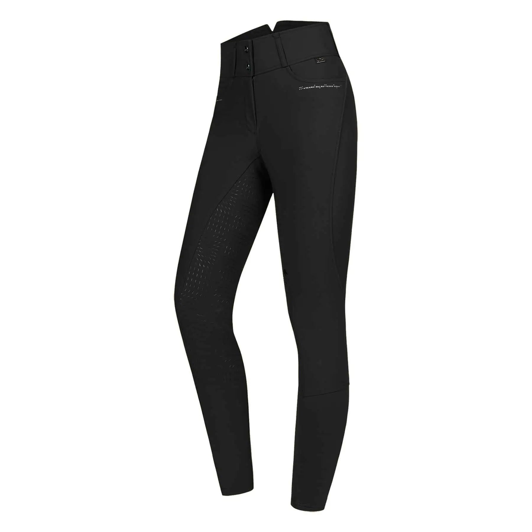 ELT Reithose Mathilda Glam High Waist Vollbesatz Silikon, schwarz D42