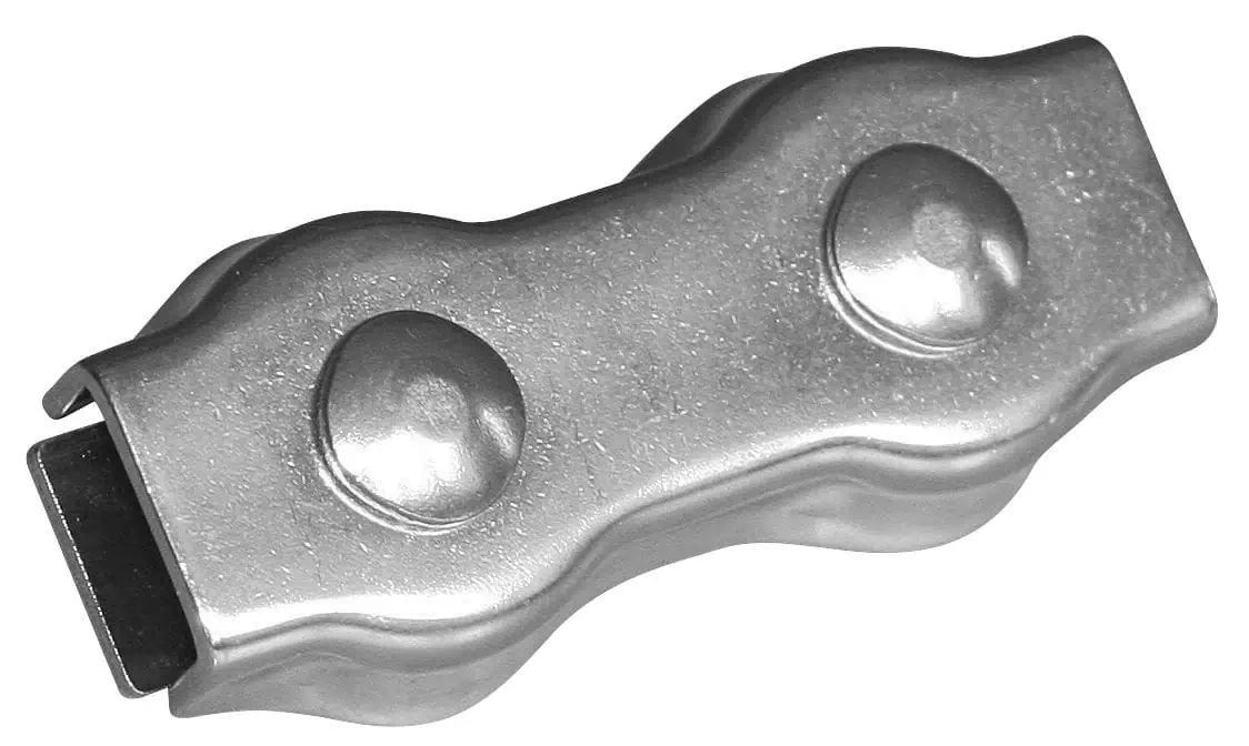 Ako Nirosta-Verbinder für Elektroseil bis 8 mm (5 Stück)