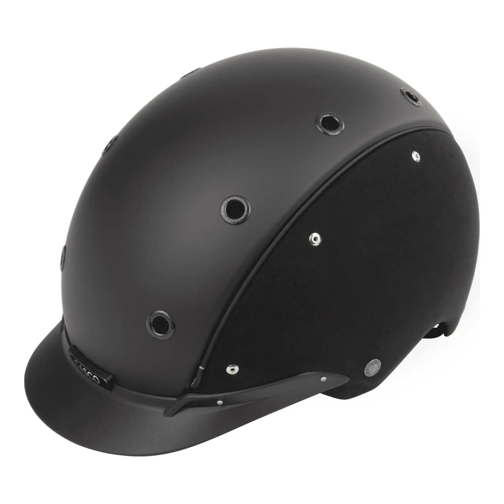 Casco Reithelm Champ Precision, sportlicher Reiterhelm mit Helmbox, embellis black, 56-58