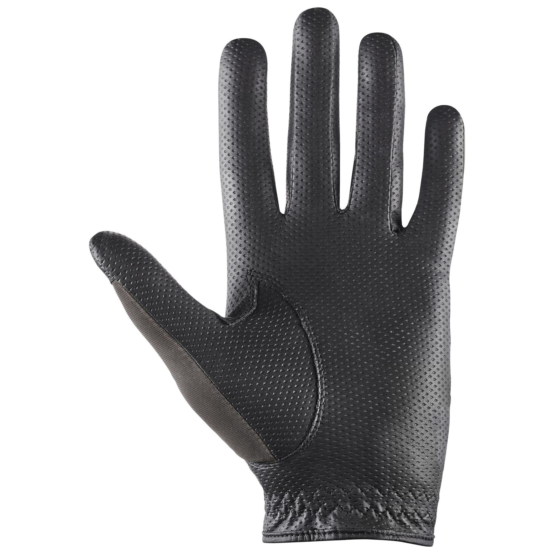 Gants d'équitation uvex vida planet, gant d'été durable avec protection UV, vue de face