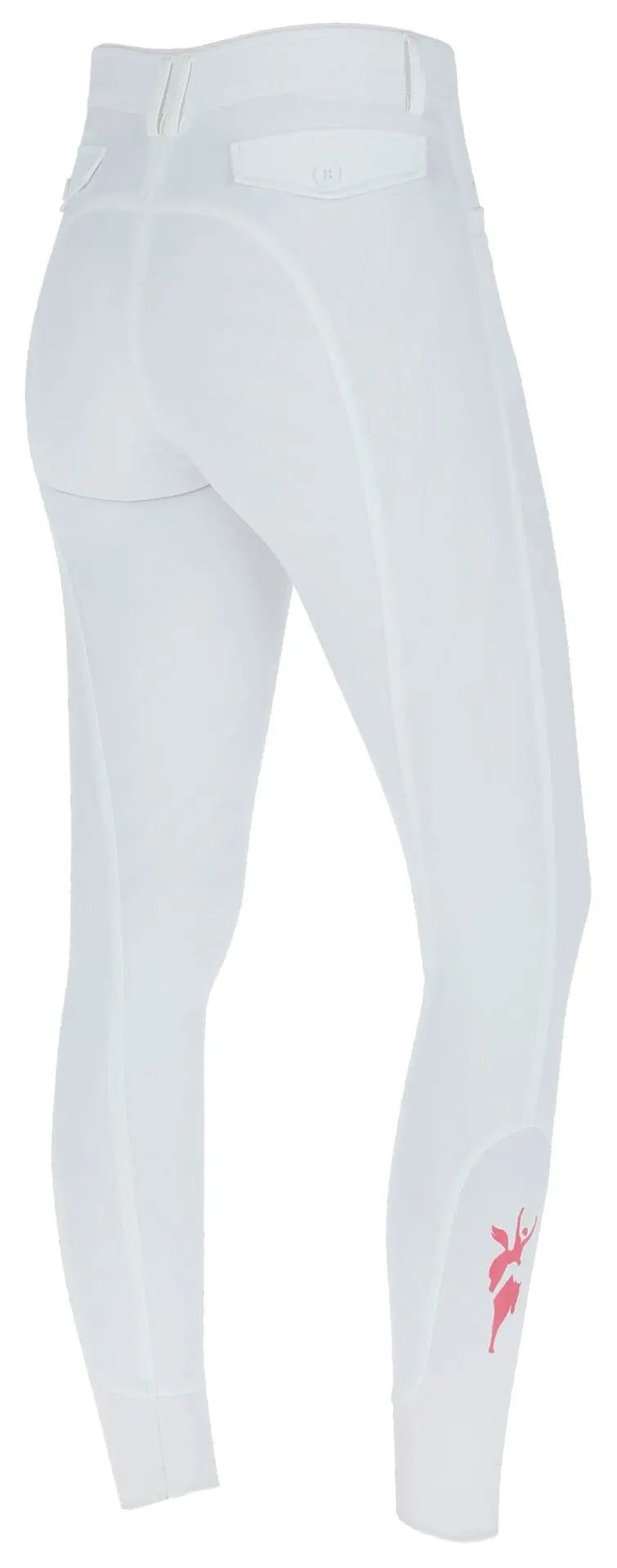 Pantaloni da equitazione Covalliero Janne x PinkRibbon, traspiranti, Taglia 46