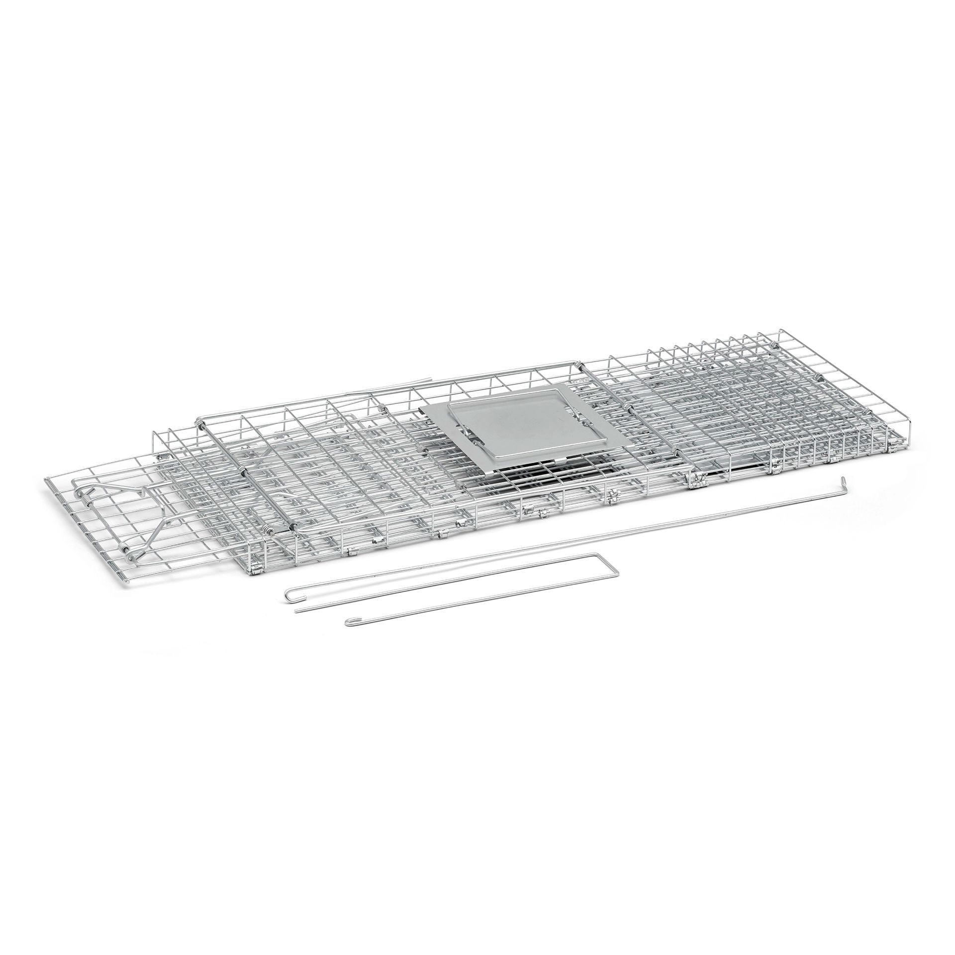 Agrarzone Cage piège pliable pour petits animaux, rangement compact, L
