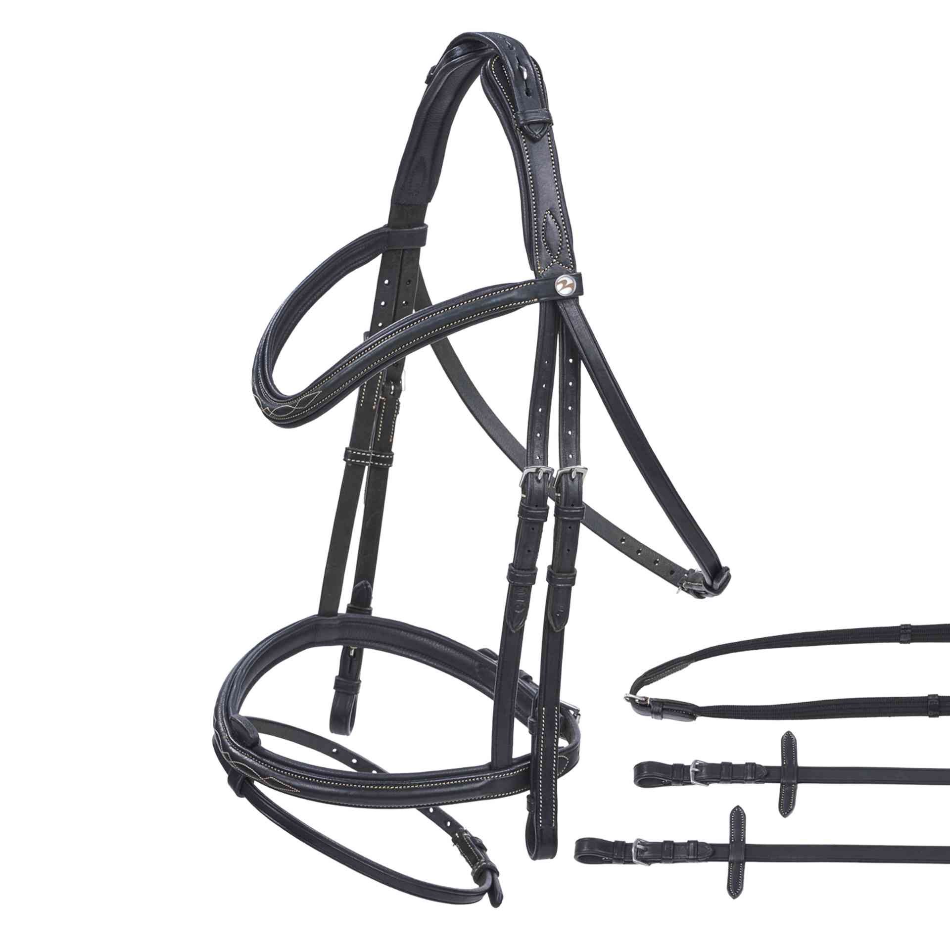 BUSSE Bridle TAKE-OFF LINE AD COB black
