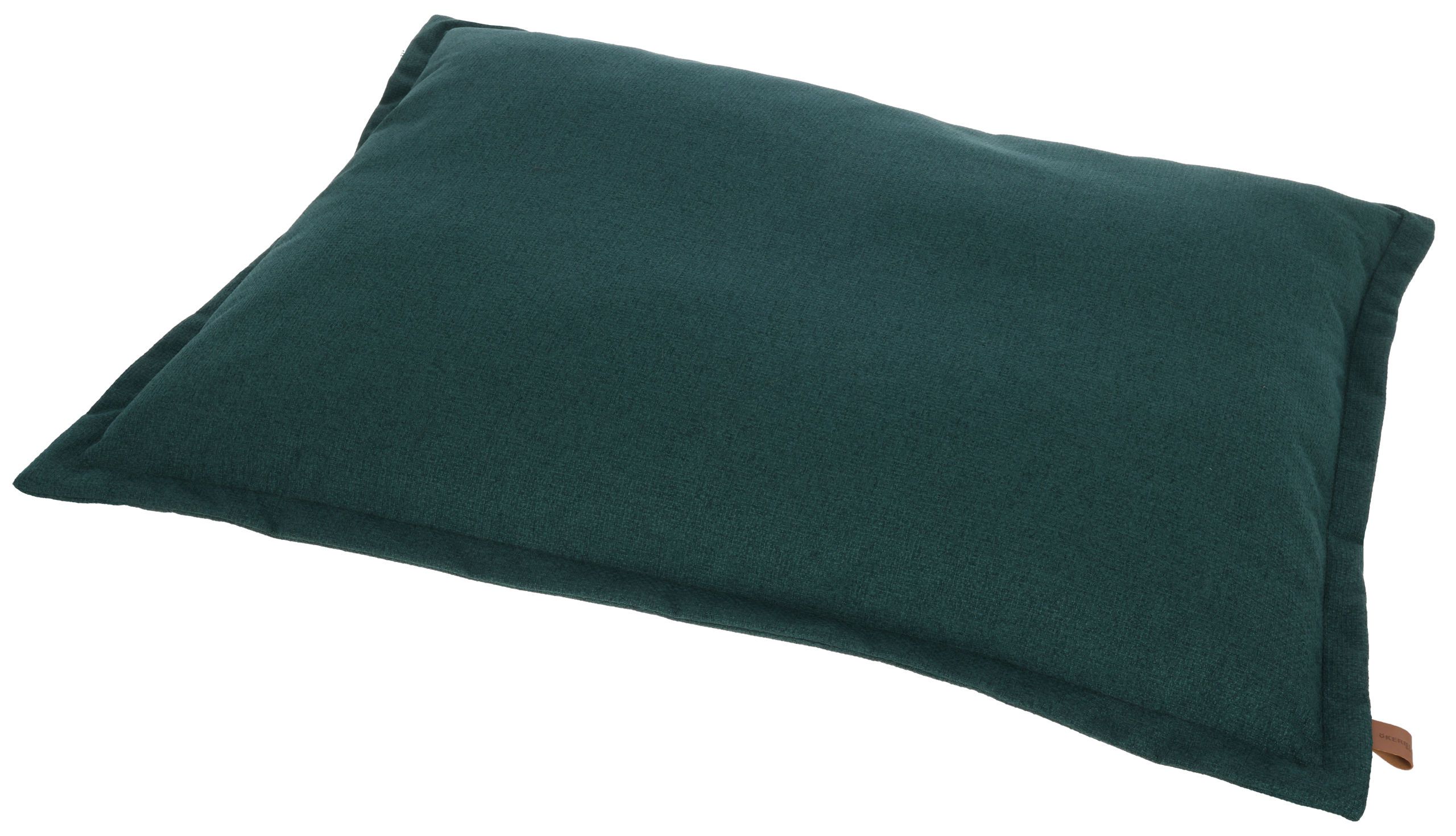 pillow, cushion, teal, solid, fabric