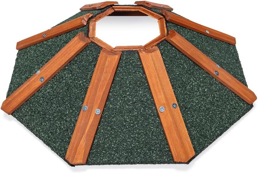 Karlie Mangeoire à oiseaux WILD RIVER hexagonale, bois avec silo, 132 cm, détail