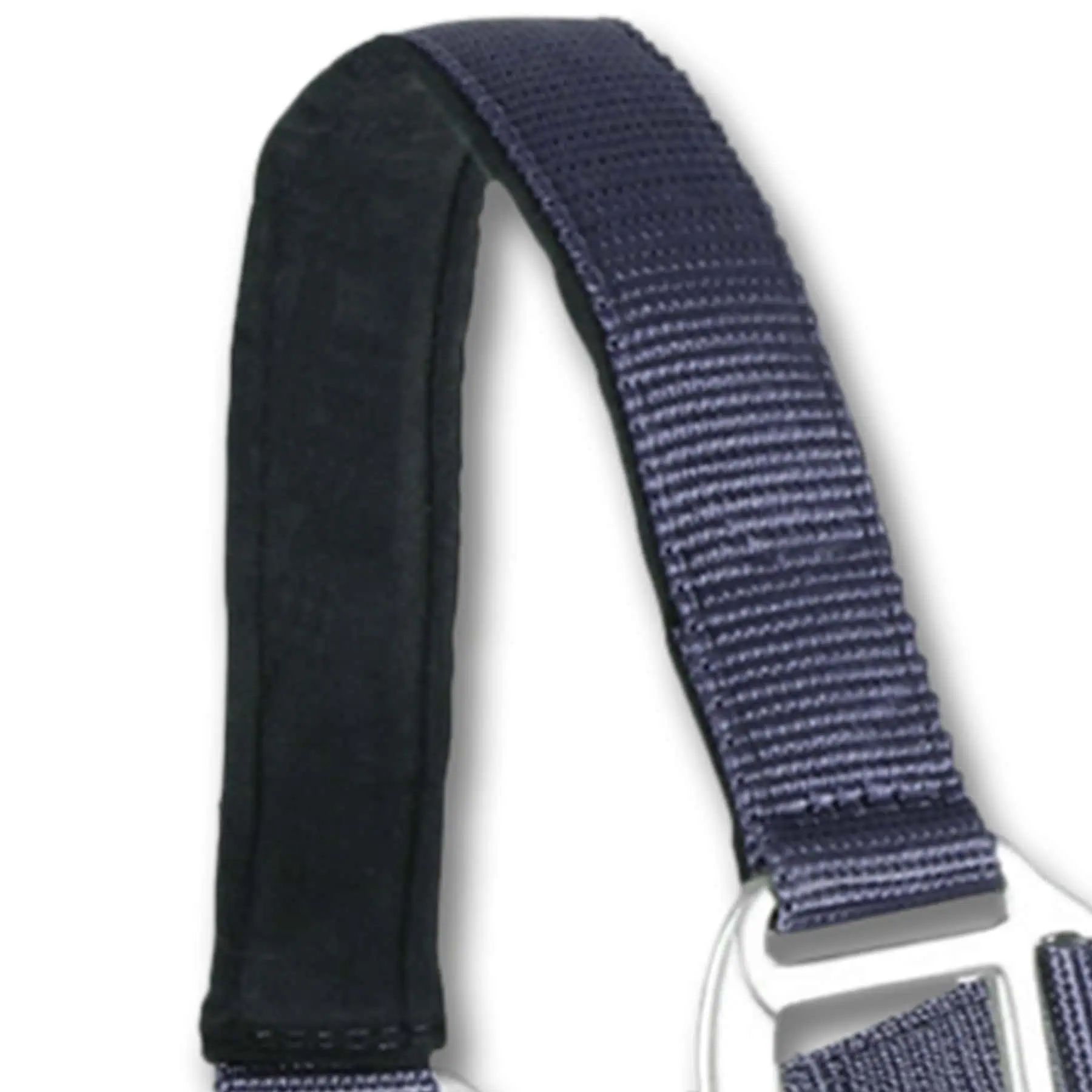 Licol Satin Waldhausen en Perlon, doublé doux et réglable, bleu, X-FULL