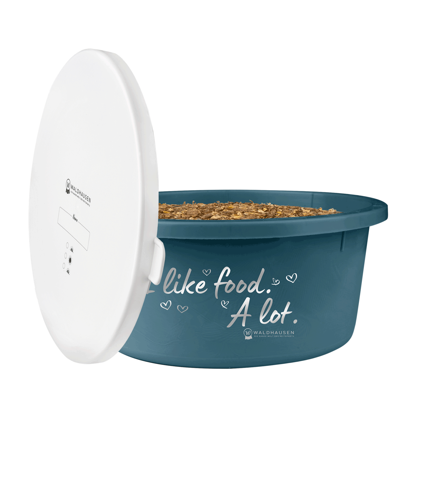 Waldhausen Gamelle XL avec couvercle, bleu pétrole