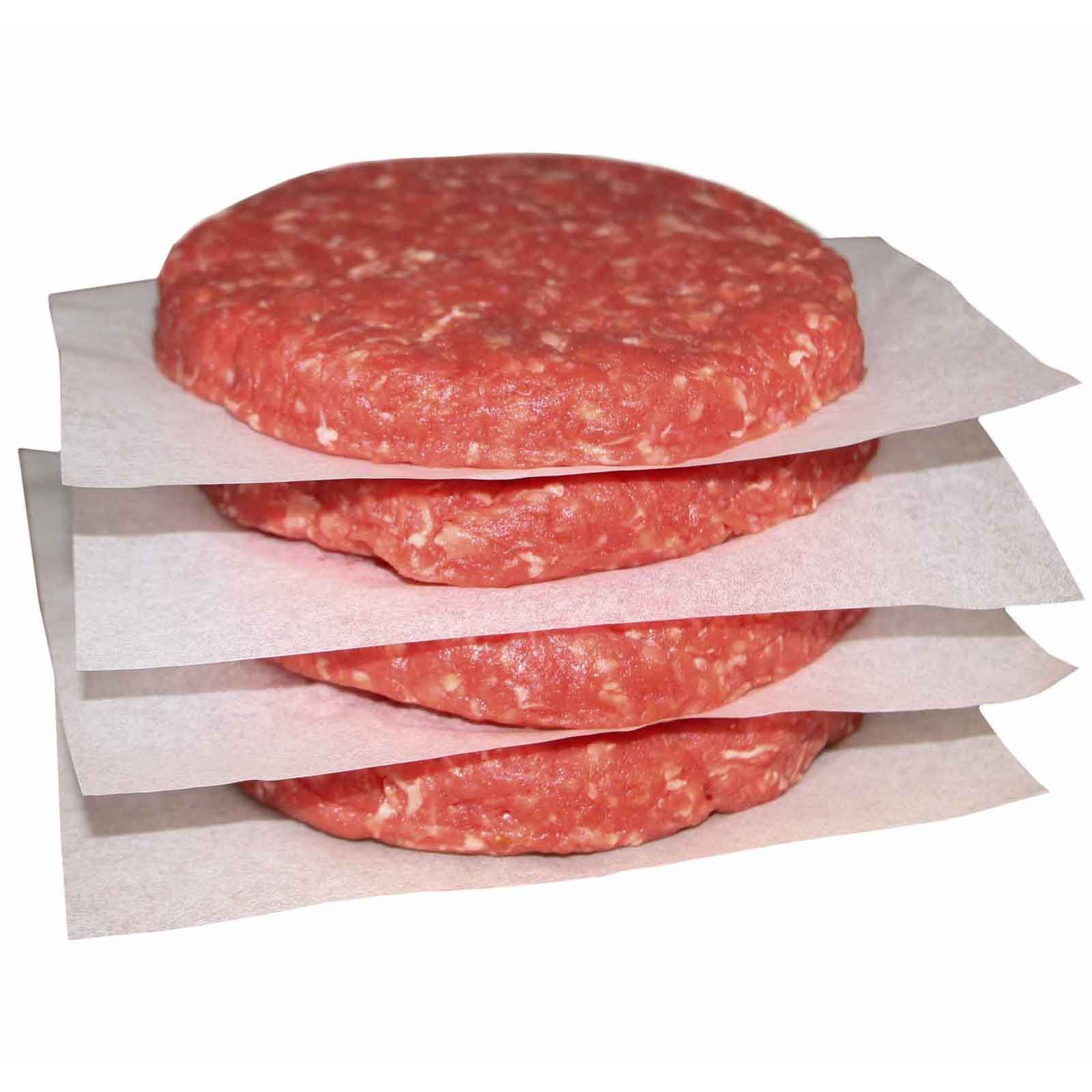 Paper Interlocks For Burgers, 250 pcs, in use
