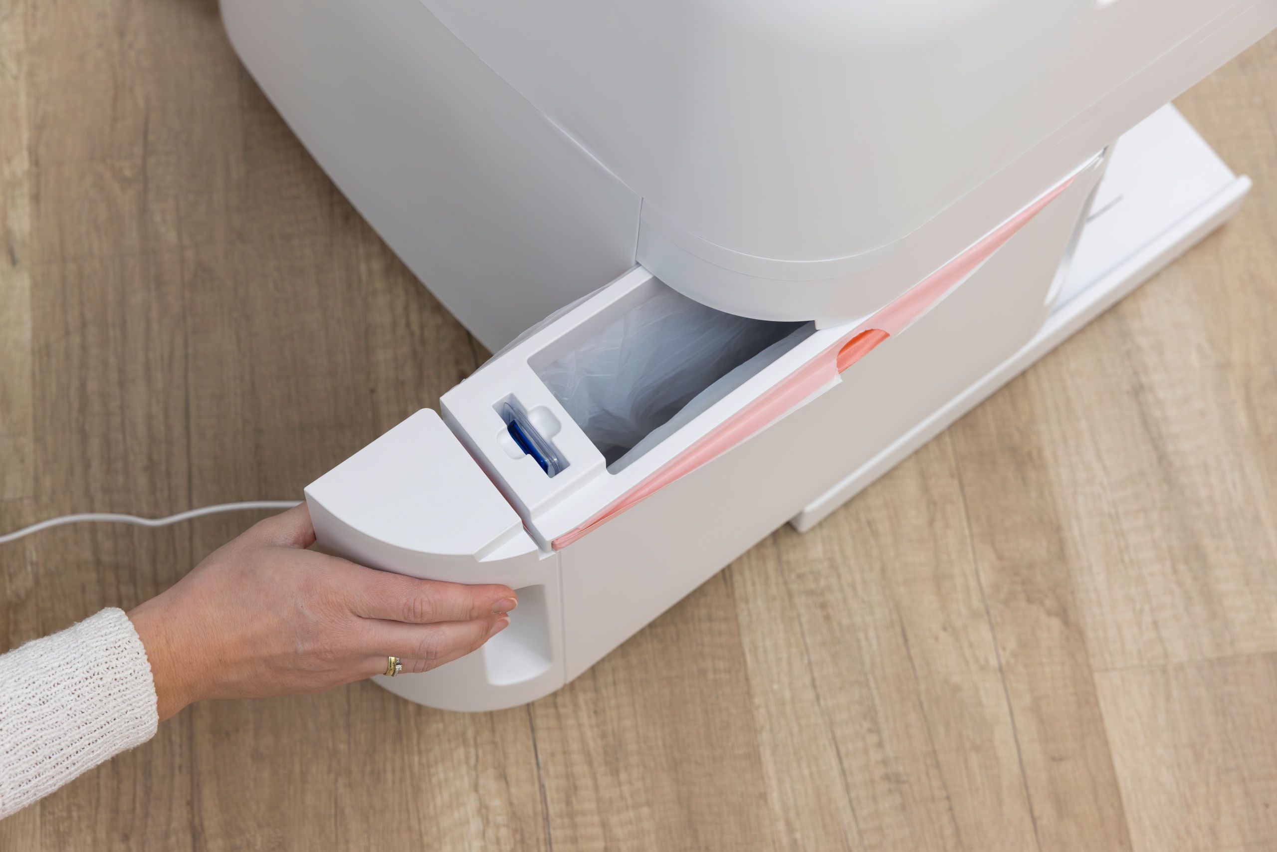 Kerbl Katzentoilette Smart selbstreinigend mit App, 54 x 54 cm