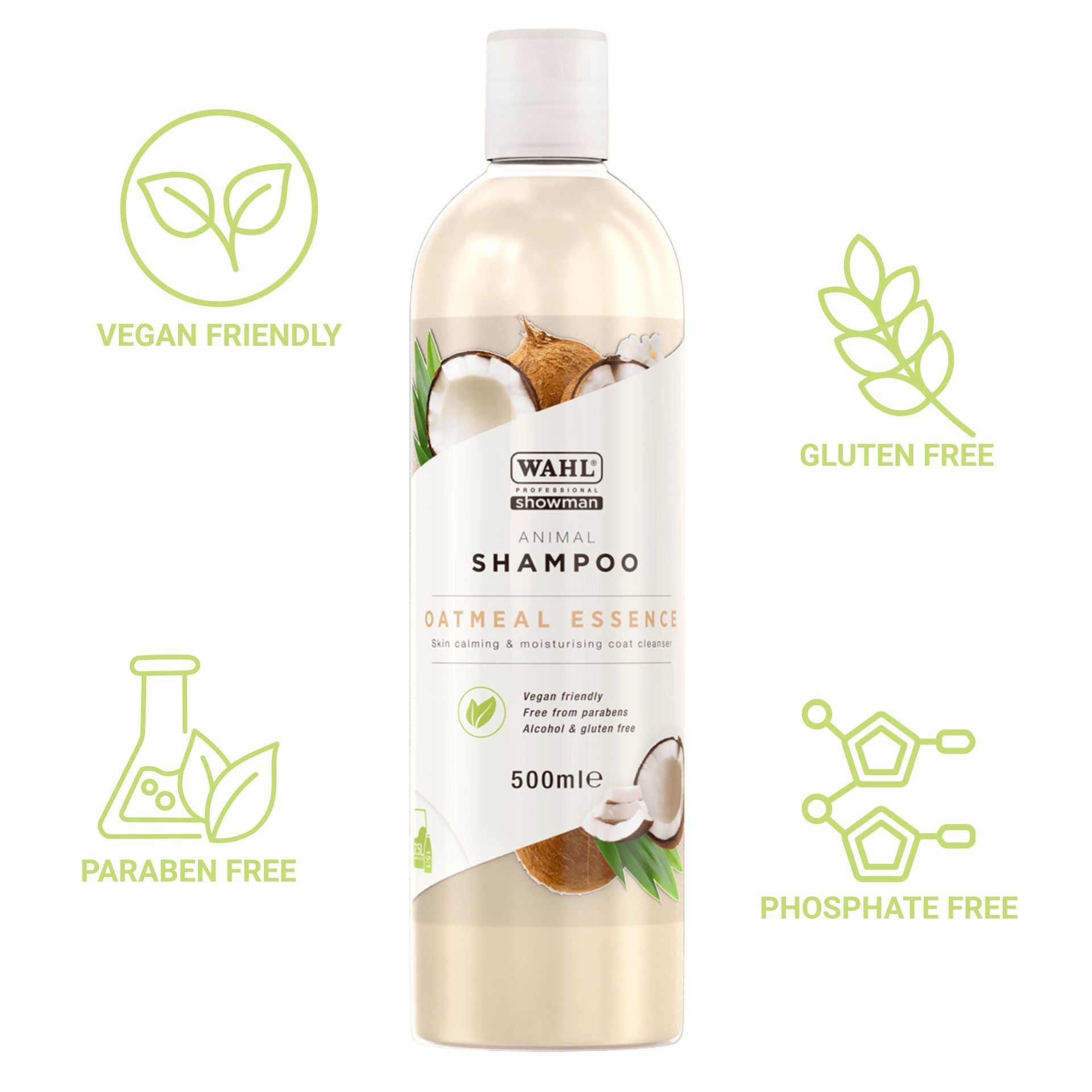 shampoo, animal shampoo, oatmeal, co_cleanser, 500ml