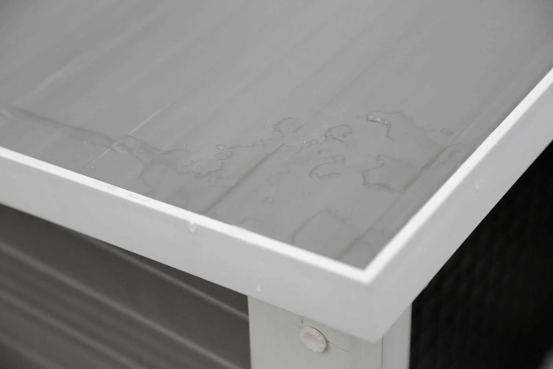 Kerbl ECO-Kunststoffstall Samy XL Kaninchenstall für Nager, 116x73x92 cm, Detailansicht, Material