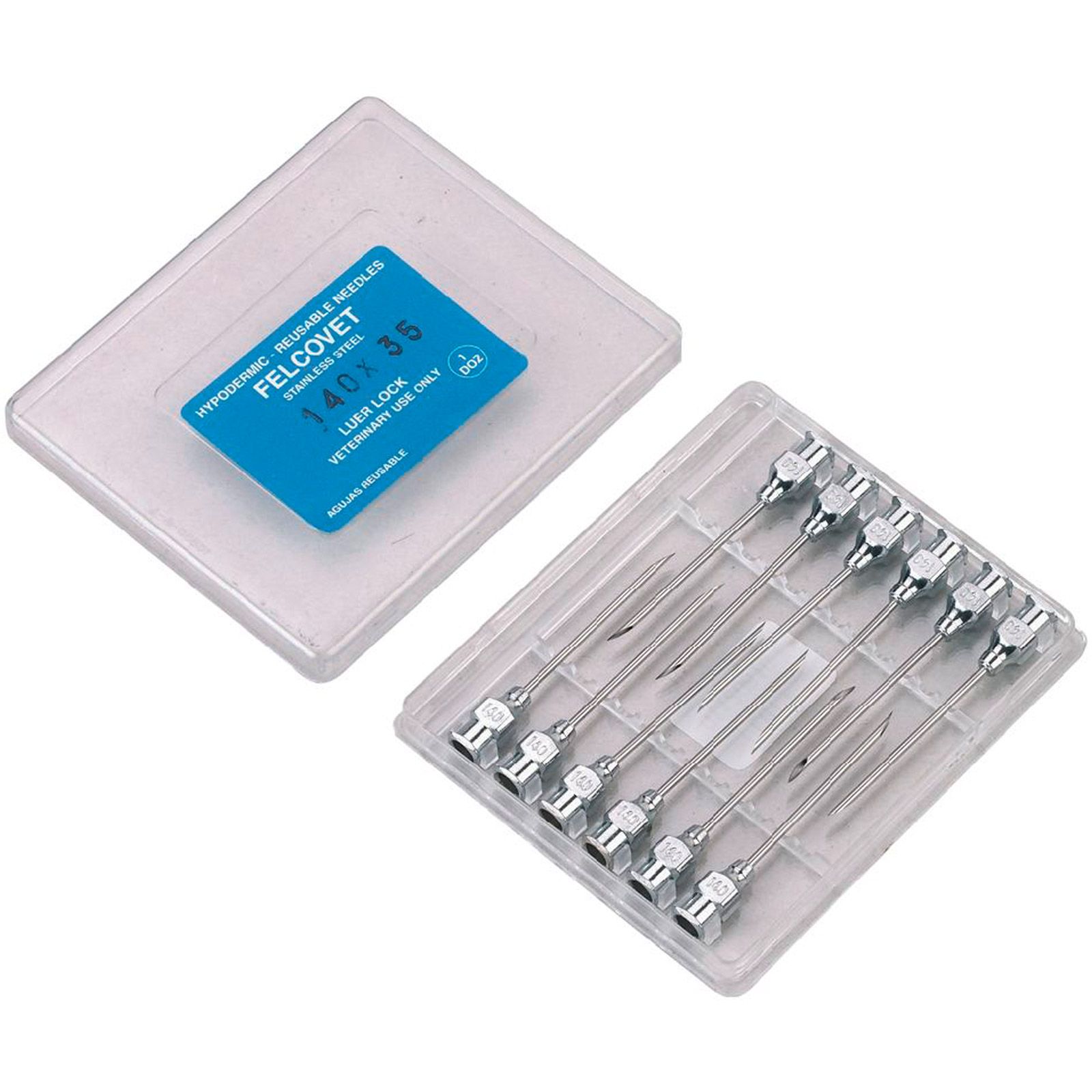 10x canules HSW Premium à embout Luer-Lock, biseau Bison, acier chrome-nickel, 2,0 mm x 50 mm