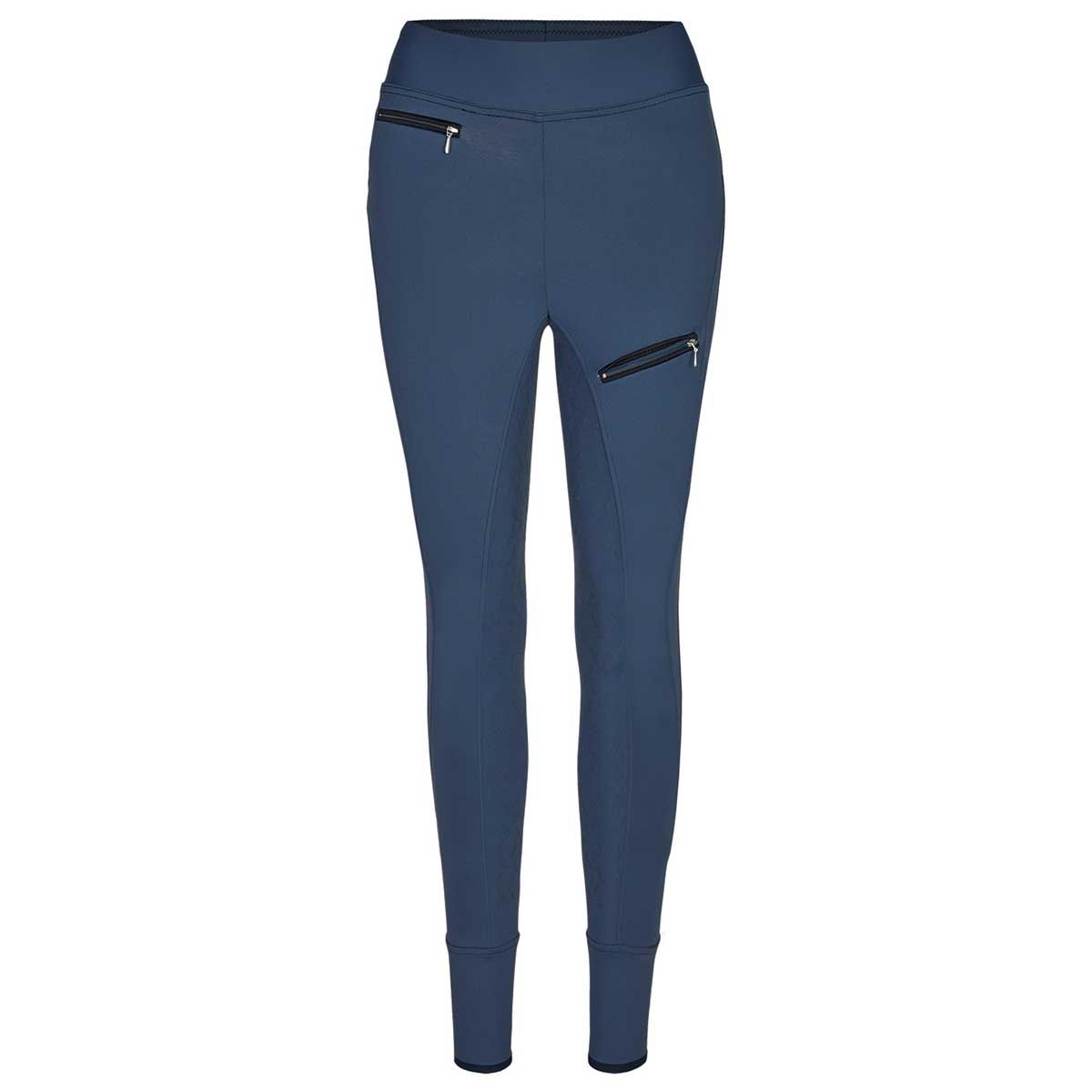 BUSSE Riding Tights PERFECT-FIT Teens, navy, size 146