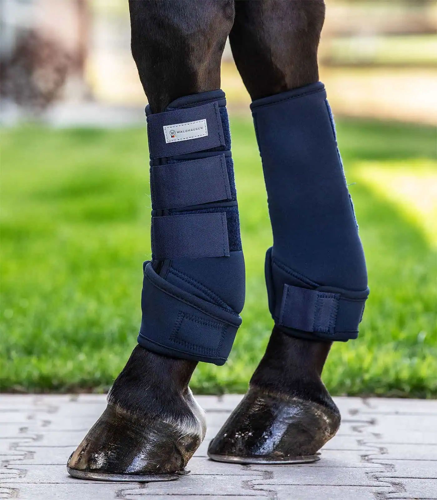 Waldhausen Fesselkopfgamasche Protect, Beinschutz mit Klettverschluss, im Einsatz, Bein