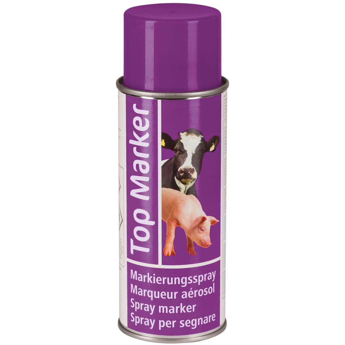 Kerbl TopMarker Viehzeichenspray, farbintensive Tiermarkierung, violett 500 ml