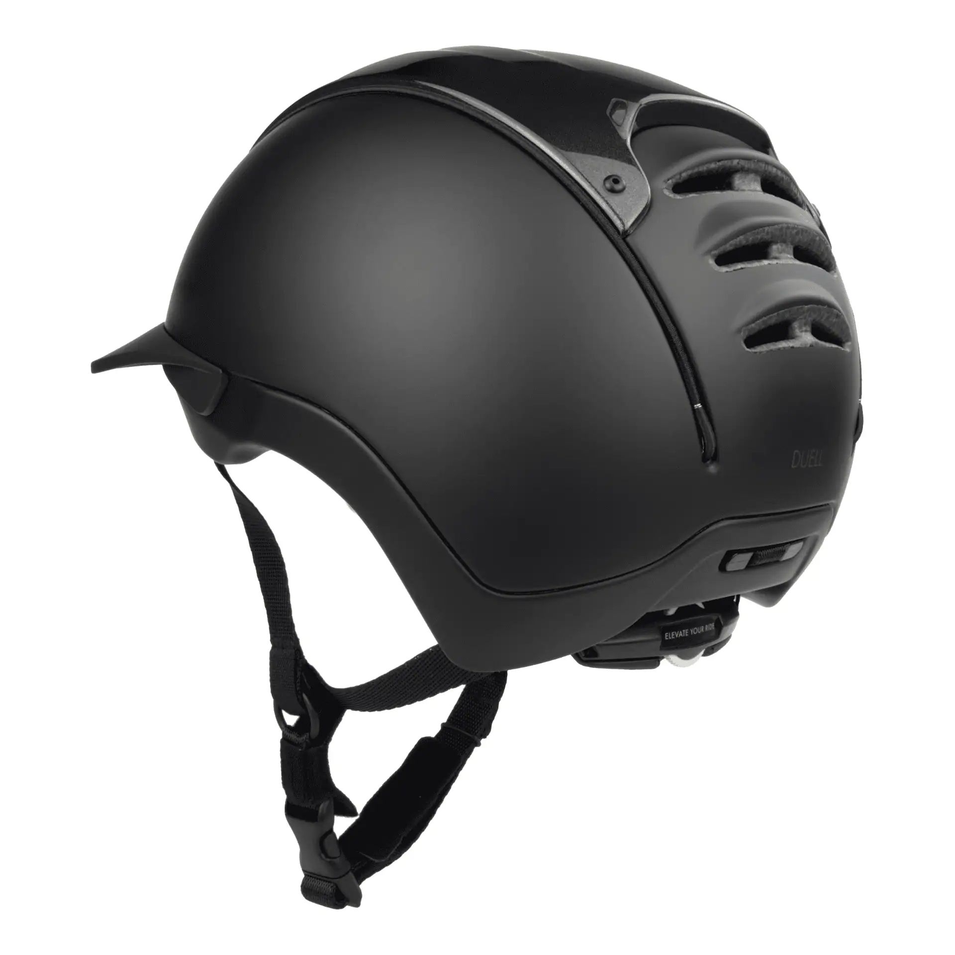 Casco Reithelm Duell Essential mit Insektenschutz, Aluminium, prime black, 51-54