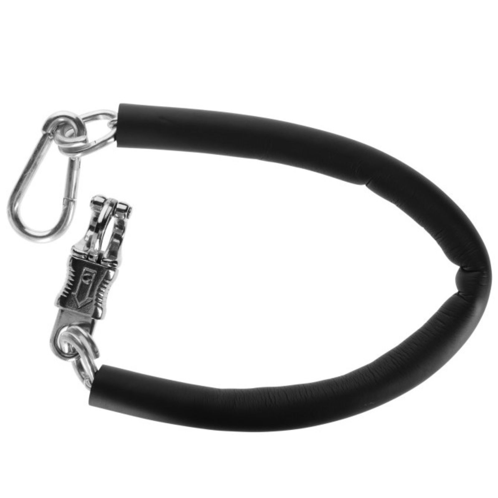 Kerbl Anbindekette mit Panikhaken Karabinerhaken 70 cm