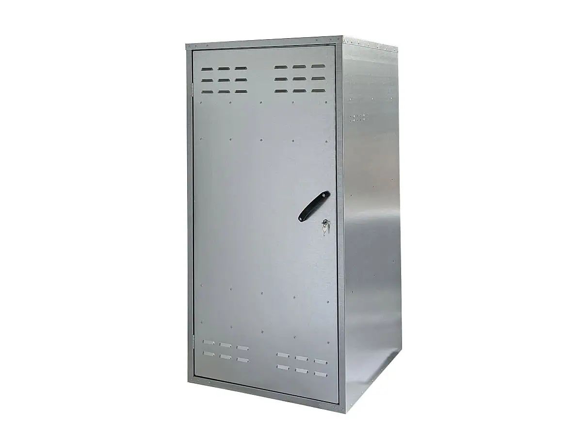 Growi Sattelschrank Western 150x75x75 cm Zylinderschloss