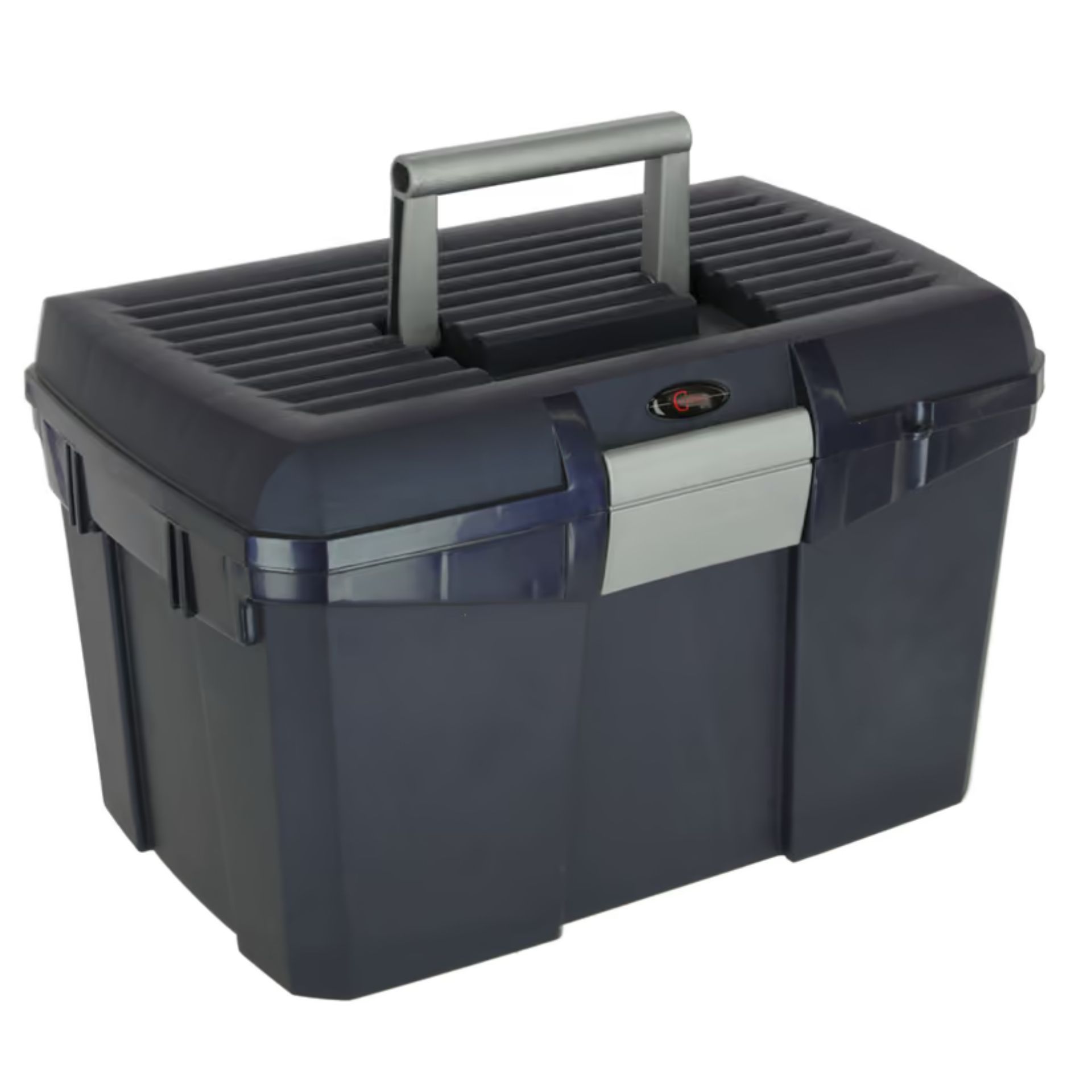 Covalliero Boîte de pansage Siena avec insert amovible, bleu nuit