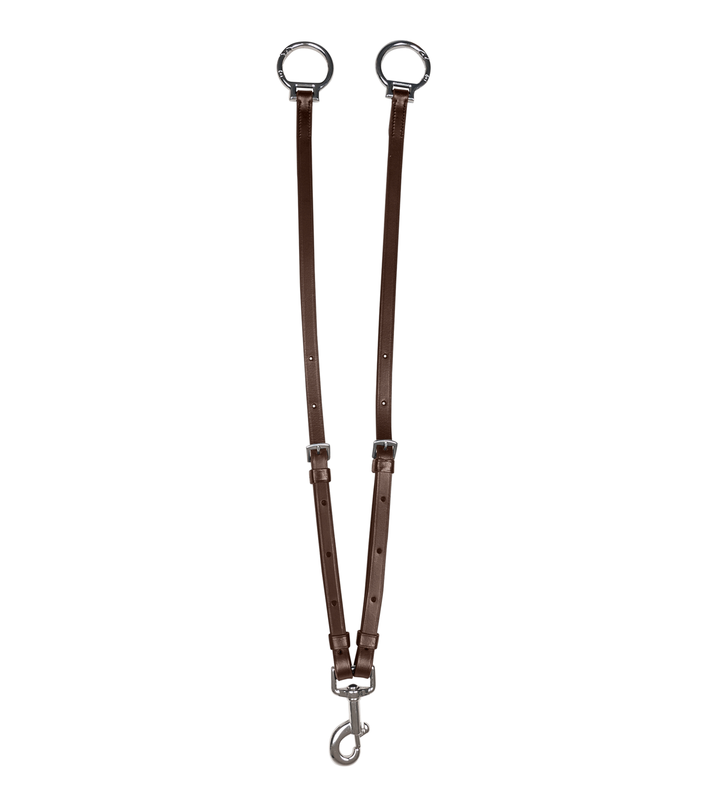 Waldhausen X-Line Martingalgabel mit Snap-Ringen, braun