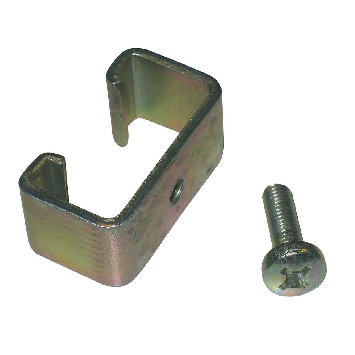 T-stolpklämma med skruv (6 mm hål)