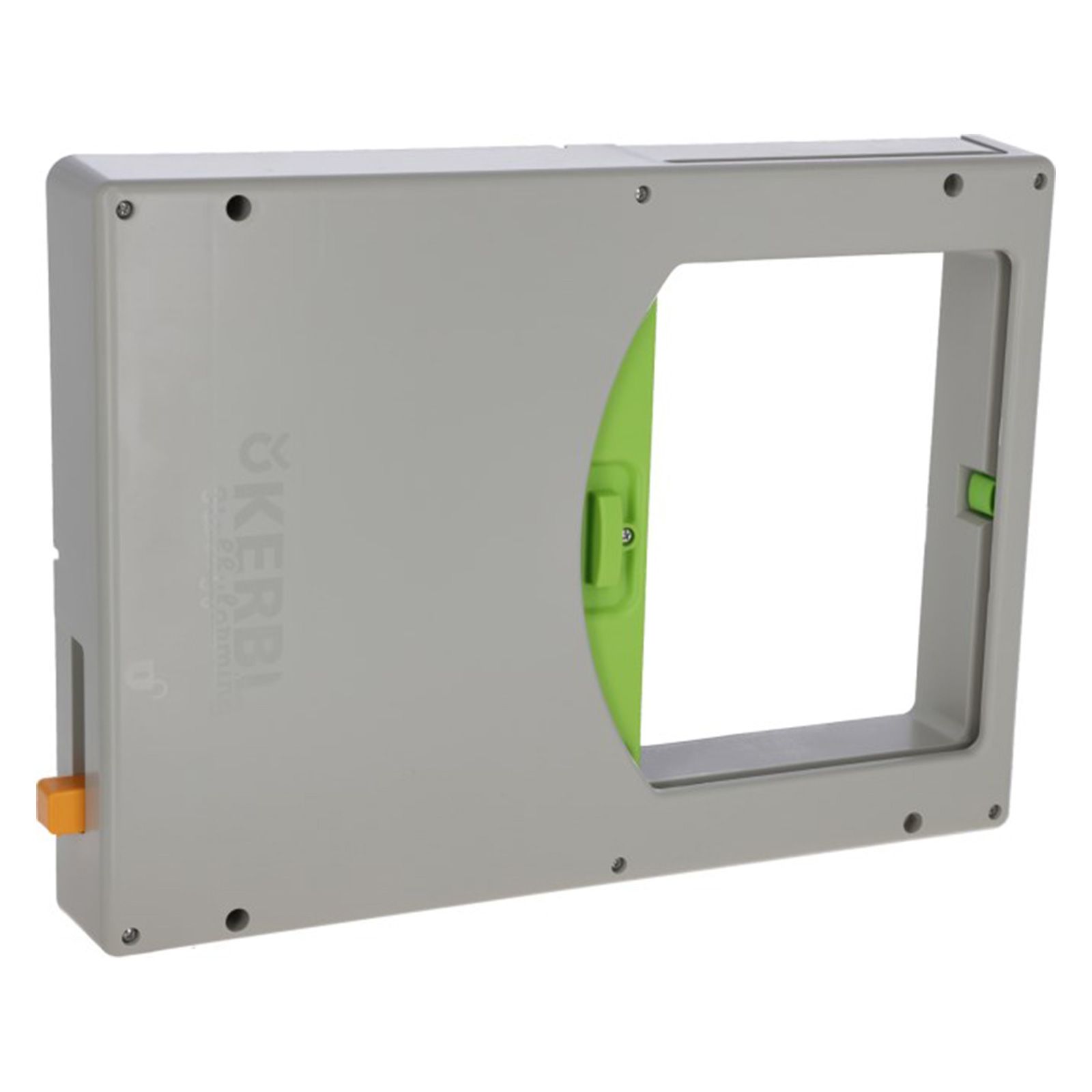 Kerbl SmartCoop Automata Csirkeajtó Fogasléces Meghajtással, hátulnézet