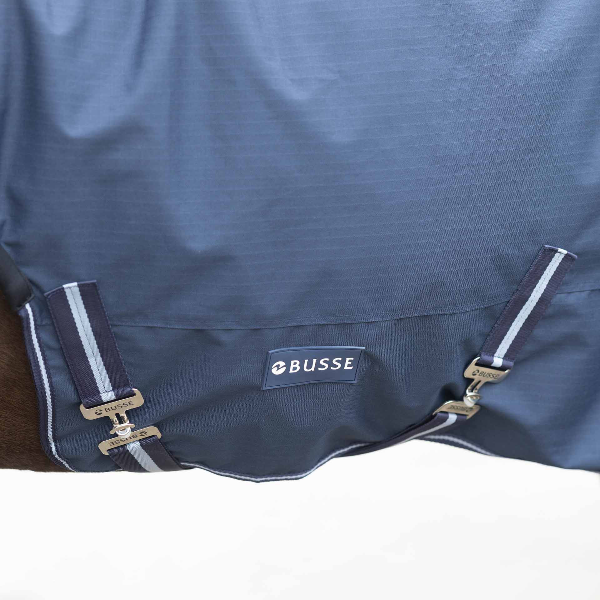 BUSSE Träningstäcke RAIN COMFORT 100, vind- & vattentät, detaljbild, förslutning