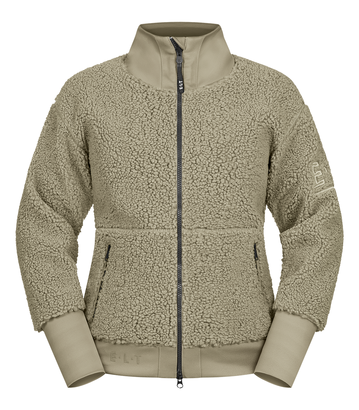 ELT Riverside fleece jacket, beige-grey, L