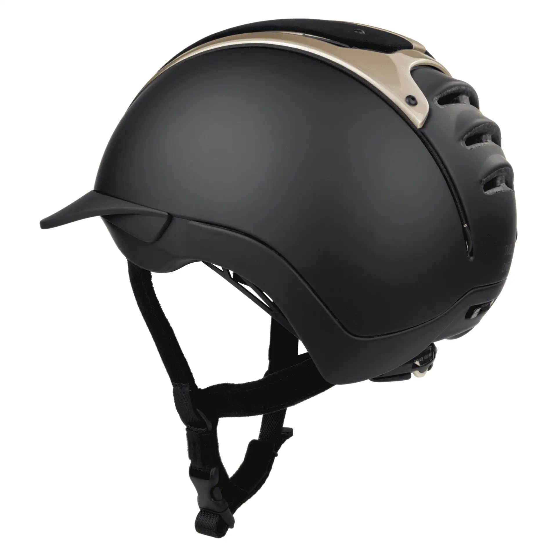 Casque d'équitation Casco Duell One Iconic, système Vario ajustable, Premiere champagne L