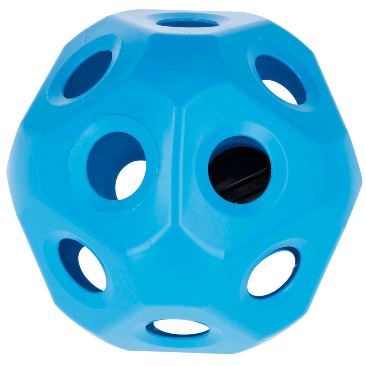 Futterspielball für Pferde & Kälber blau