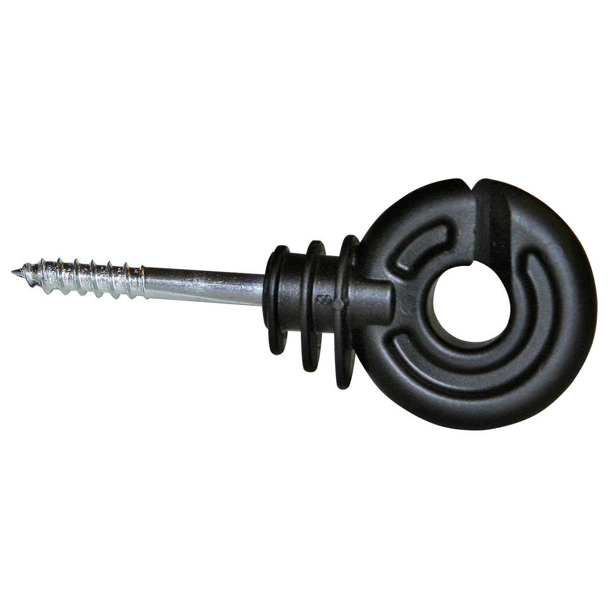 90x Ringisolator kurze Stütze 5 mm schwarz