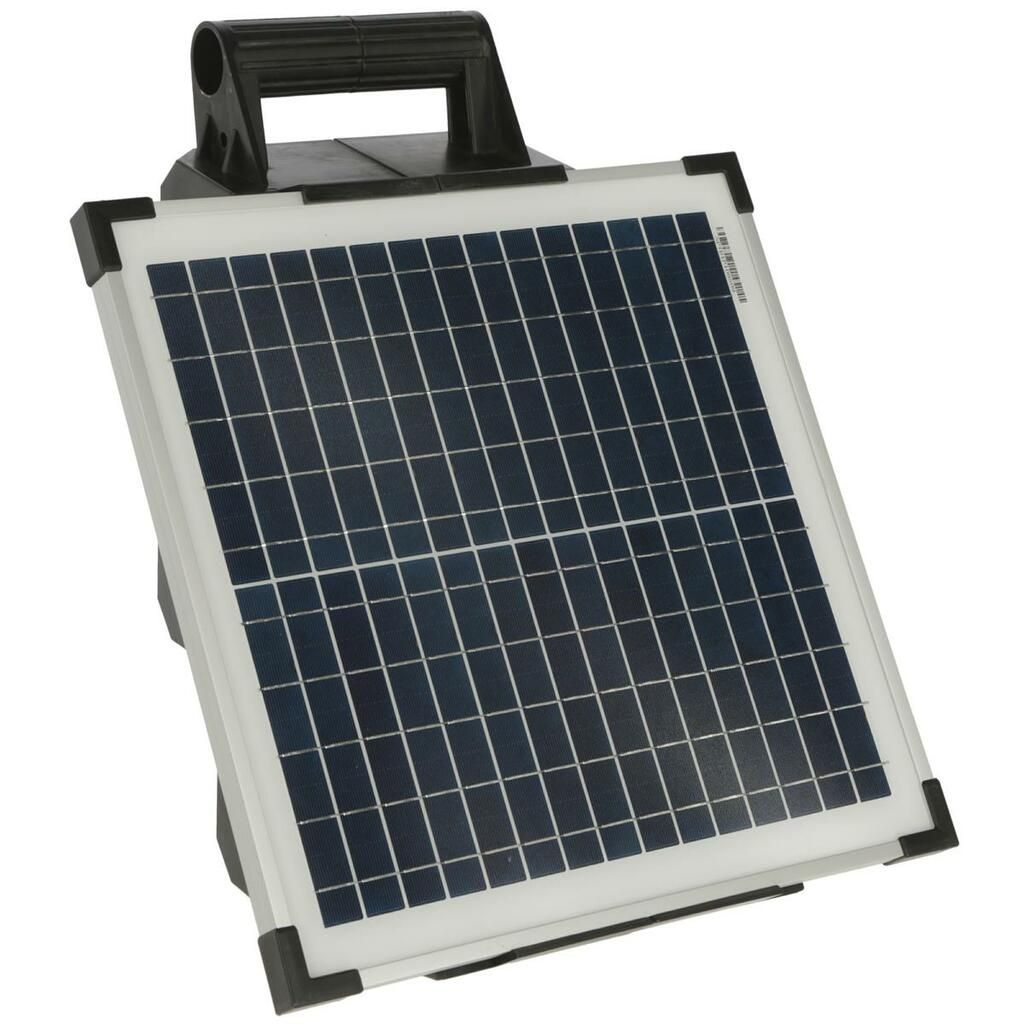 Agrarzone Solar 2300 villanypásztor készülék, 15 Watt, 12V, 2,30 Joule, elölnézet