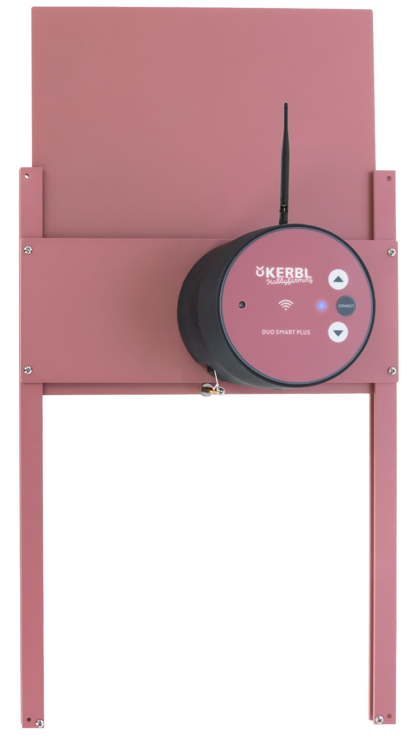 pink mount, drill press, wand antenna, control panel, metal frame