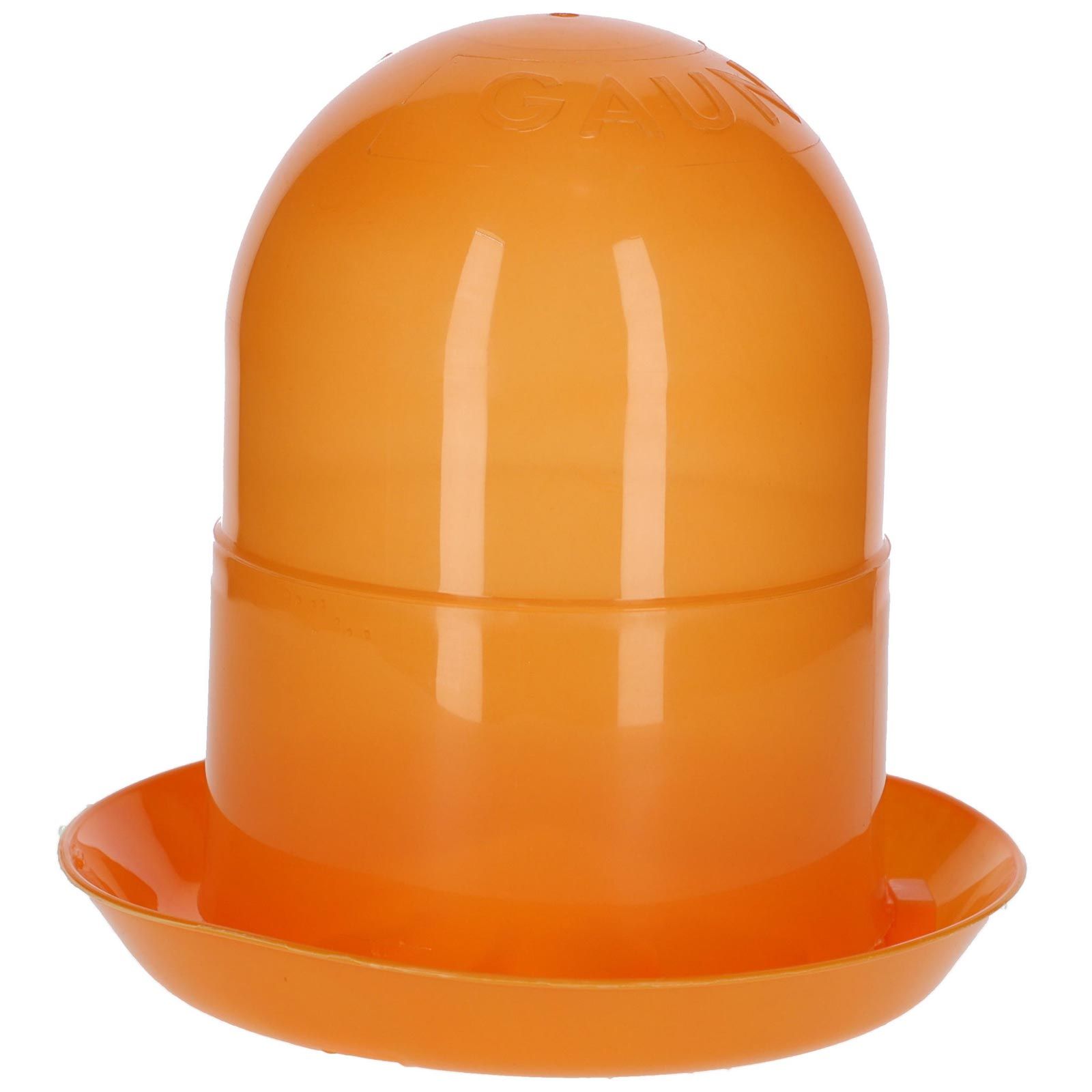 Mangeoire pour poussins plastique orange