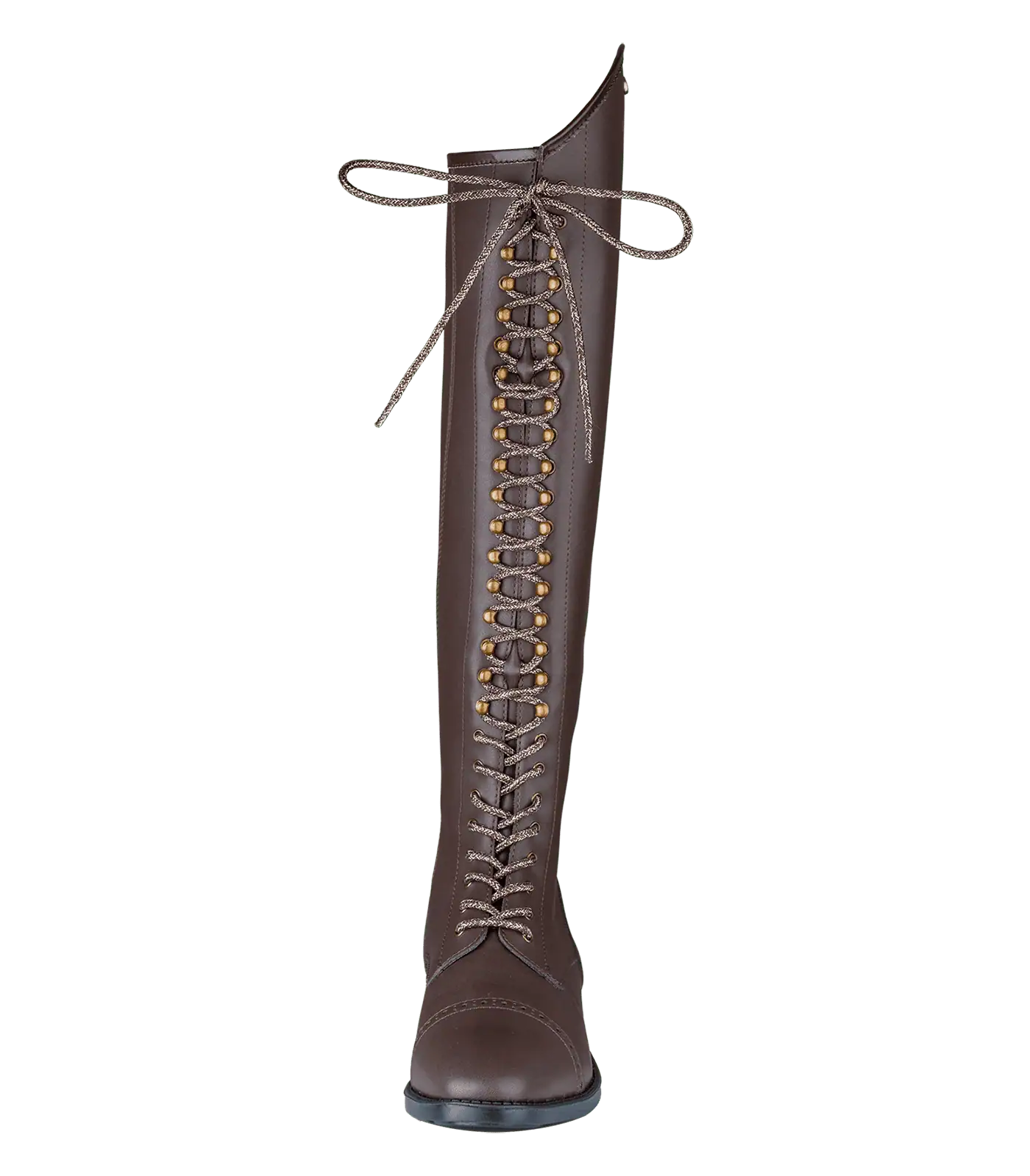 ELT Reitstiefel Portland Polo, schwarz normal – Derby-Schnürung, brown normal, 37