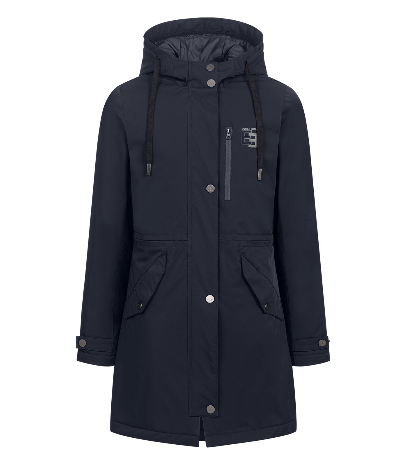 ELT Parka d'équitation fonctionnel Ava, Adolescents, 122/128, bleu foncé