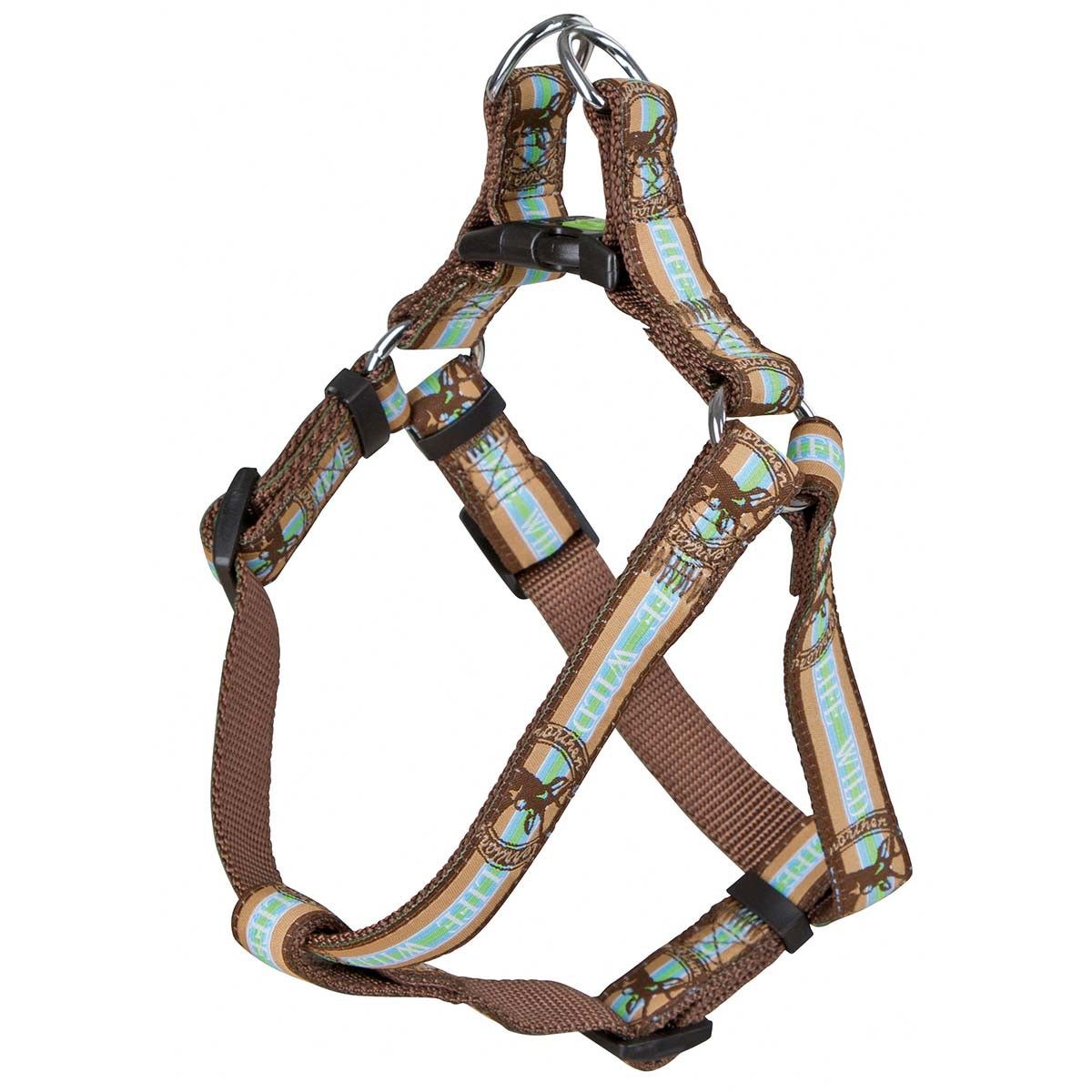 Kerbl Hundsele Wild Life, robust nylon med praktiskt klickspänne
