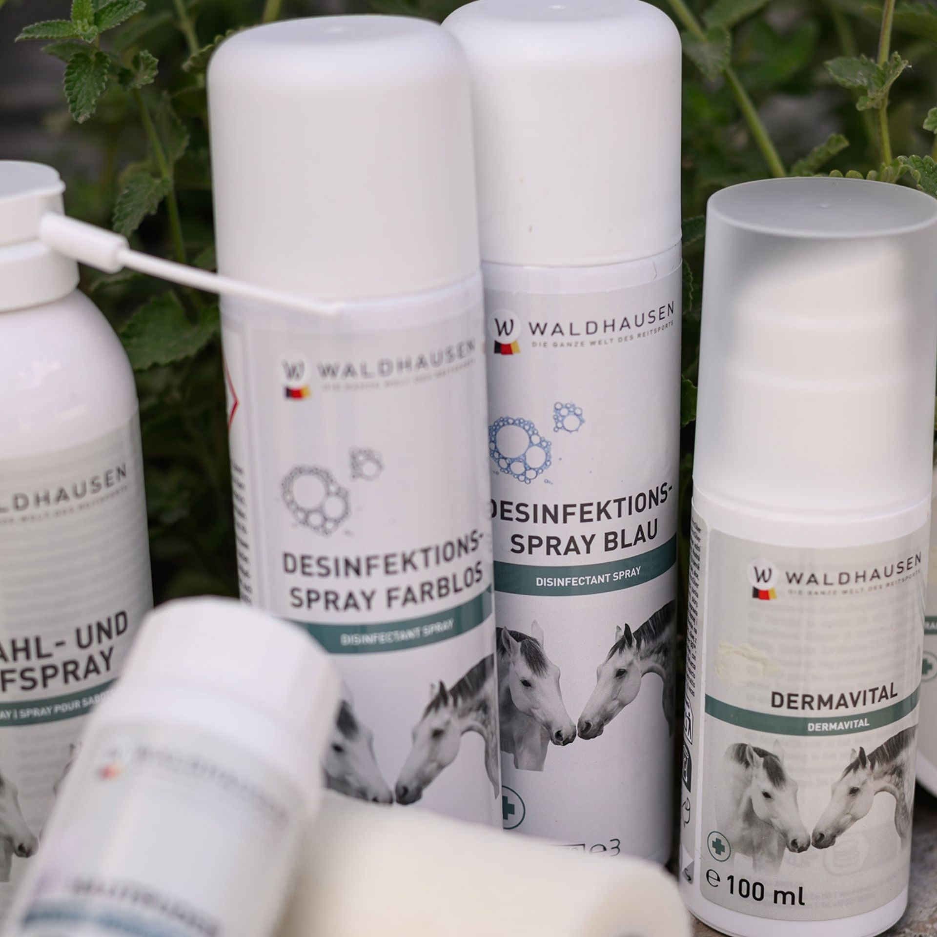 Waldhausen fertőtlenítő spray istállóhoz, kék, 200 ml