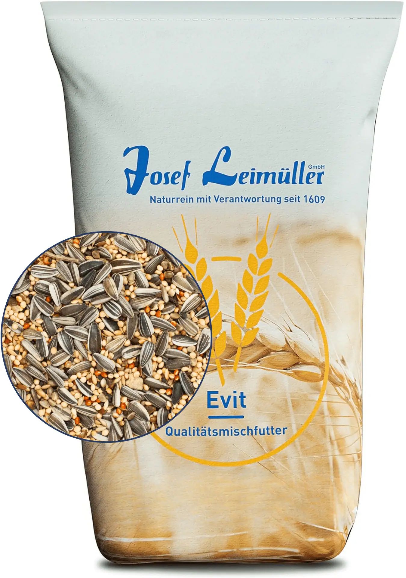Leimüller Wild Bird Food Premium without wheat, packaging