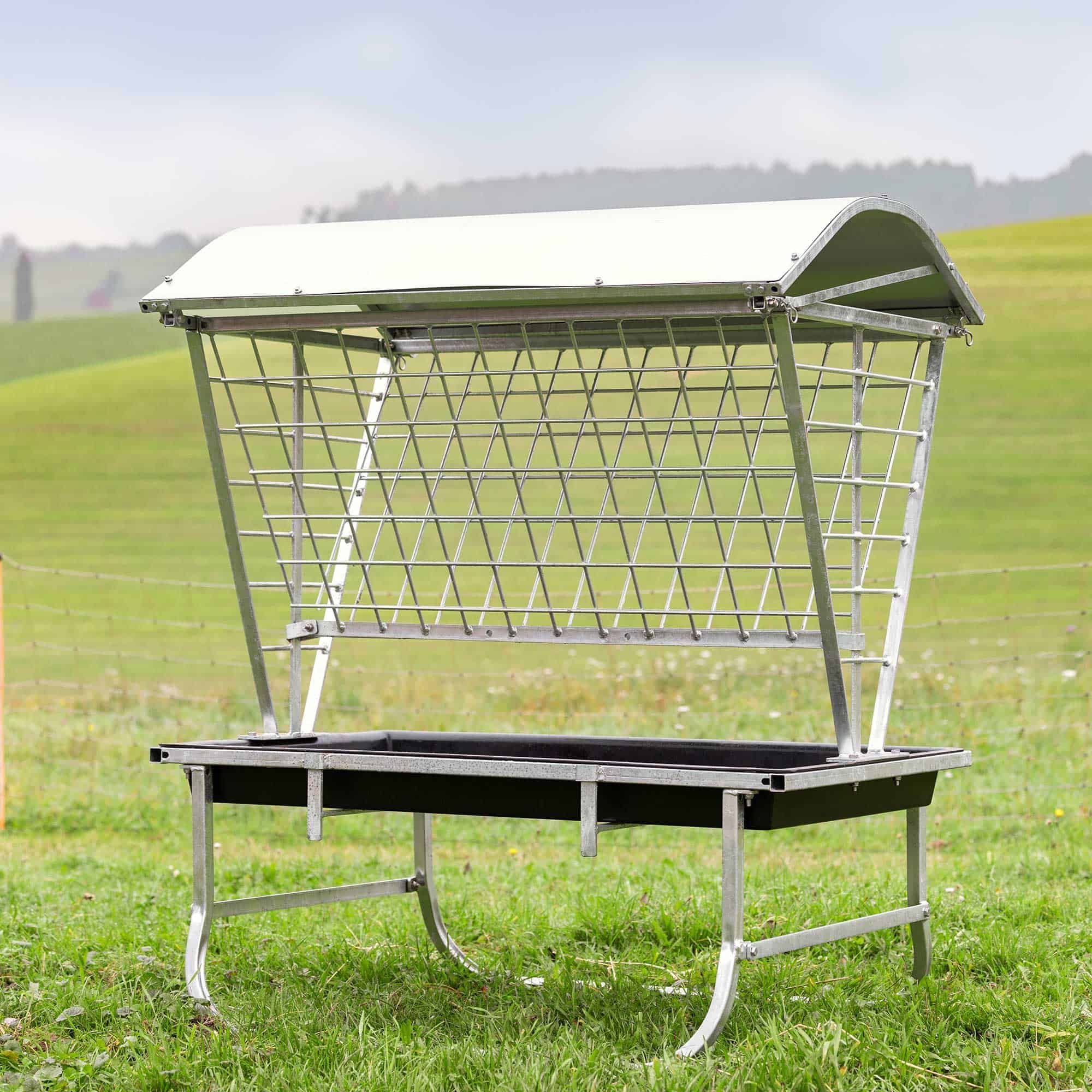 Grill, Campinggrill, Metallgrill, Grill mit Schirm, Outdoor-Grill